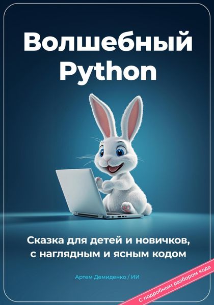 Волшебный Python. Сказка для детей и новичков, с наглядным и ясным кодом.