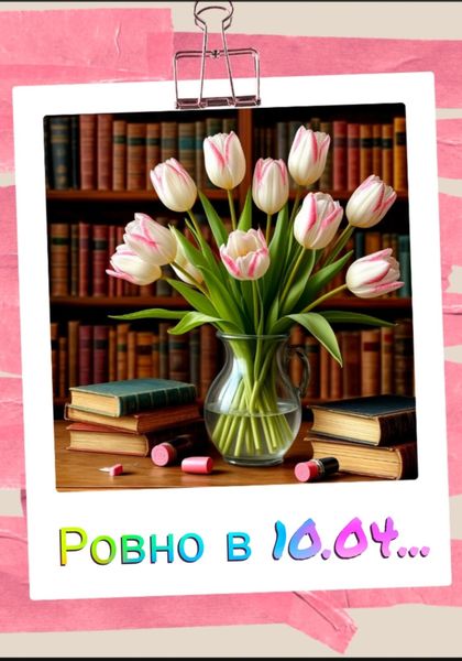 Ровно в 10.04…