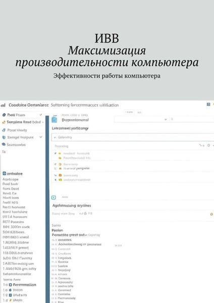 Максимизация производительности компьютера. Эффективности работы компьютера