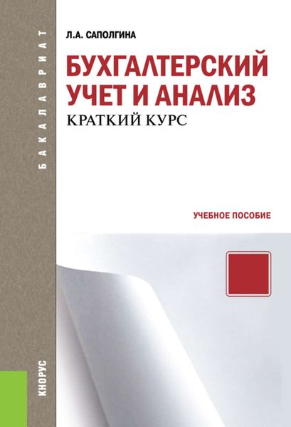 Бухгалтерский учет и анализ. Краткий курс