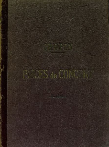 Pieces de concert