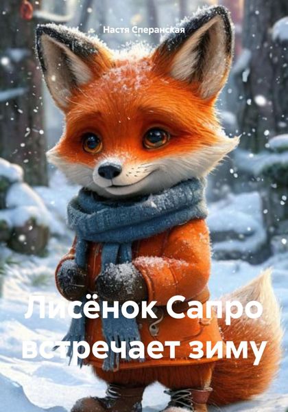 Лисёнок Сапро встречает зиму