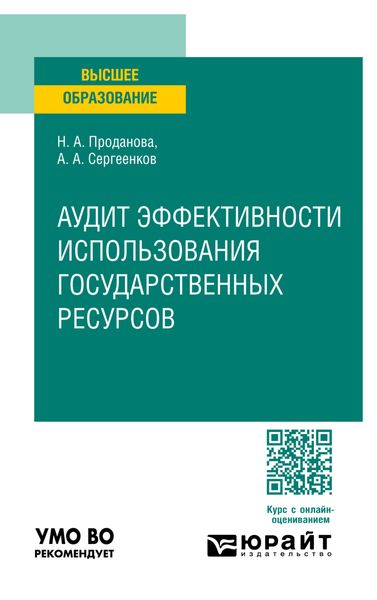 Аудит эффективности использования государственных ресурсов. Учебное пособие для вузов