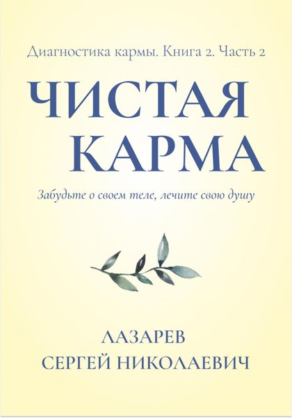 Диагностика кармы. Чистая карма. Часть 2