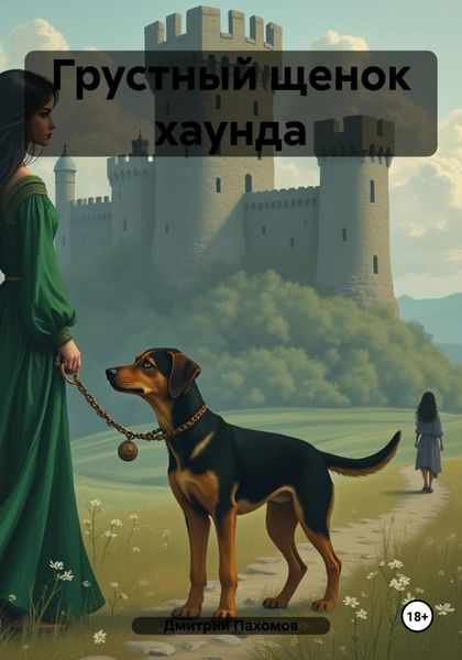 Грустный щенок хаунда