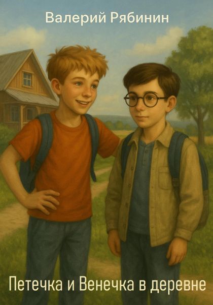 Игорек и Ванечка в деревне
