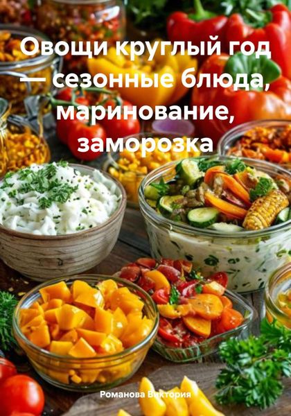 Овощи круглый год – сезонные блюда, маринование, заморозка