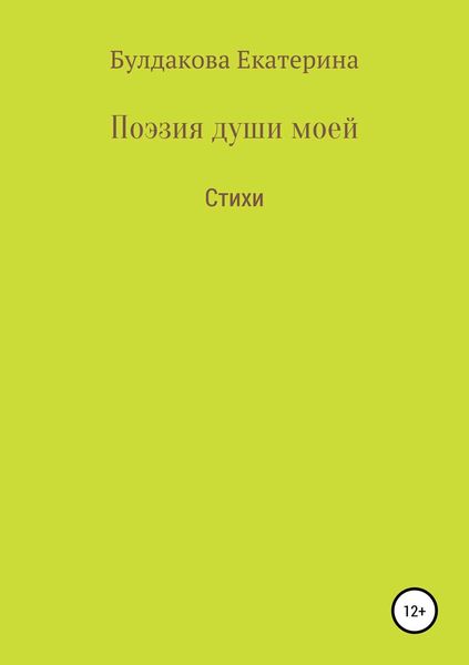 Поэзия души моей