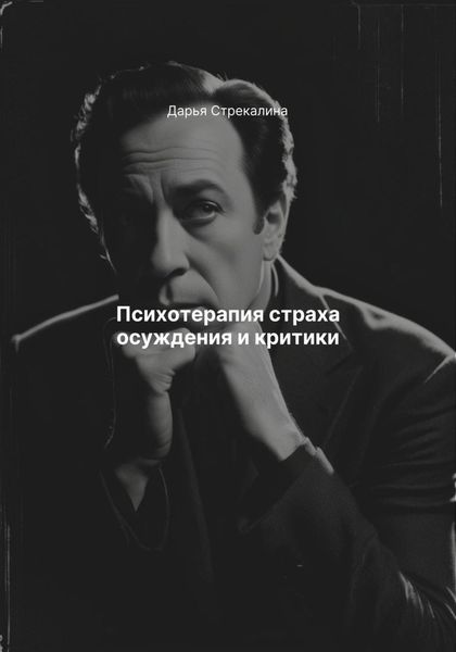 Психотерапия страха осуждения и критики