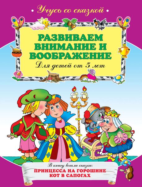 Развиваем внимание и воображение: для детей от 5 лет