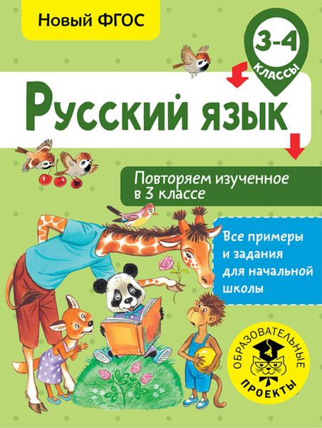 Русский язык. Повторяем изученное в 3 классе. 3-4 классы
