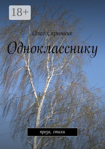 Однокласснику. проза, стихи