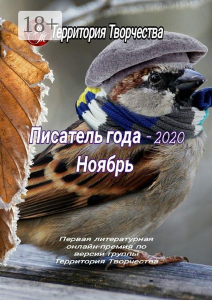 Писатель года – 2020. Ноябрь. Первая литературная онлайн-премия по версии группы «Территория Творчества»
